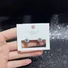 Pendientes de Serie de Diseño Original con Agujas de Plata S925, Galvanizado Ecológico, Moda Versátil de Lujo Ligero de Nicho Venta Directa
