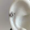 2026 Novo Estilo Simples Asas de Anjo/Coração Planeta Brincos Versátil High-End Ear Cuffs Brincos de Tarraxa Acessórios de Orelha