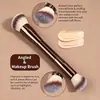 Set Completo de Brochas de Maquillaje HG: Brocha para Polvo Suelto de Tubo de Aluminio, Brocha para Rubor, Brocha Retráctil para Base, Brocha para Sombra de Ojos, Herramientas de Belleza Transfronterizas