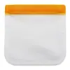Bolsa PEVA para Conservación de Alimentos en Stock de Fábrica Reutilizable para Refrigerador Verduras y Frutas Bolsa Ziplock Bolsa de Almacenamiento Refrigerado
