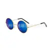 Gafas Redondas Retro Metálicas 7001 Mismo Estilo Xiaohongshu Disponibles para Hombre, Gafas Lisas Estilo Estudiante Moda Coreana