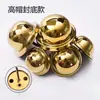Remaches para Puertas Rurales de Acero Inoxidable Clavos Redondos Grandes para Puertas Clavos Amarillos Remaches para Puertas de Patio Remaches de Burbuja Bronce Antiguo Carrito de Comida Estilo Chino
