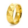 Tungstênio jóias de ouro moda Flor Masculina único tungstênio padrão de aço anel Europeu e Americano de ouro homens e mulheres comida anel de dedo jóias local