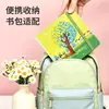 Cuaderno de bocetos para acuarela semi-algodón de 300 g, Libro de dibujo con marcadores acrílicos, Cuaderno de bolsillo portátil, Diario para estudiantes y principiantes