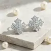 Brincos de Tarraxa Cruzados com Pedras Totais de Luxo Leve Europeus e Americanos para Mulheres Design de Nicho de Alta Qualidade Ornamentos de Orelha com Pedrarias Brilhantes Brincos de Temperamento para o Dia a Dia