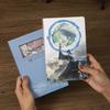 Livro de Escultura em Papel 3D Wenchuang Caderno Estéreo Oco Personalizado Livro Carimbado de Viagem Cultural da Cidade Livro de Memória Escolar de Publicidade