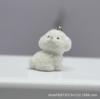 Pingente pequeno e fofo de resina com estampa de animais, estilo desenho animado estéreo, para chaveiro, corrente para celular ou pingente para bolsa.