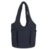 Bolso de Hombro Coreano de Nicho para Mujer 2025 Nueva Moda Versátil Bolso Tote Arrugado Gran Capacidad Multibolsillo Bolso de Axila