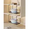Estante para lavabo de gabinete de baño, estante de almacenamiento para lavabo, herramienta mágica para lavabo de baño, estante de almacenamiento colgante