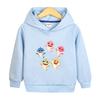 Sudaderas con capucha para niños y niñas 2024 Nuevo Otoño y Primavera Tiburón Bebé Chaquetas Casuales Holgadas Tops de Manga Larga para Niños