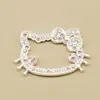 Accesorios para Fundas de Teléfono Móvil Joyería DIY Joyería de Alta Gama Hello Kitty Accesorios de Joyería con Diamantes Decoración para Zapatos de Agujero Personalización de Fábrica
