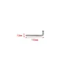 Marcador Galvanizado em L para Ponto de Observação de Assentamento Marca de Observação de Assentamento Marca de Assentamento Prego de Topografia