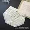 Falda Xiaolan Y016 Modal Ropa Interior para Mujer Lunares Estampado de Leopardo Cintura Media Agradable al Tacto Alta Elasticidad Transpirable Bragas para Mujer