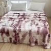 Manta Gruesa Cálida con Estampado Degradado de Agua de Terciopelo Dorado de Fábrica Manta para Siesta en Sofá con Aire Acondicionado Manta de Dormitorio