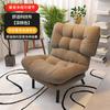Sofá Perezoso Silla de Salón para una Persona Balcón Silla con Respaldo Plegable Dormitorio Silla de Ocio Tatami Respaldo Alto Modelo Engrosado para Uso en el Hogar