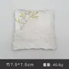 Portavasos de lata hecho a mano retro al por mayor, posavasos de té, posavasos de flor de ciruelo tridimensional, aislamiento térmico de metal, accesorios para ceremonia de té Kung Fu