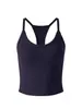 Chaleco de Yoga Transfronterizo para Mujer a Prueba de Impactos Reafirmante Moldeador con Copas Fijas Ropa Exterior para Correr Entrenamiento Fitness Espalda Bonita Ropa Interior Deportiva