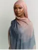 Serie de acuarela de Amazon transfronteriza Chal de poliéster satinado estilo étnico Bufanda para la cabeza de mujer étnica en stock