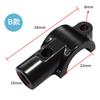 Bomba de freno de disco para coche eléctrico de motocicleta bomba superior asiento de espejo soporte de espejo retrovisor soporte de montaje de asiento de espejo media cubierta de asiento de espejo