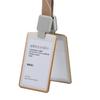Permiso de trabajo de aleación de aluminio con cordón hebilla fácil de tirar colgante para insignia tarjeta de trabajo para el cuello juego de tarjetas de fábrica insignia retráctil hebilla fácil de tirar