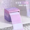 Fuerte uso estudiantes de primaria notas adhesivas de oficina papel se puede rasgar pegatinas de notas completas notas adhesivas extraíbles adhesivo cambia de color gradualmente