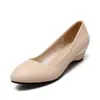 Sapatos Plus Size, salto baixo baixo 810-1
