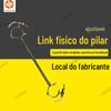 Estoque disponível fornecimento pilar único link rígido operação fácil pilar de mina link rígido pilar de 100mm link rígido de pilar