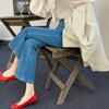 Jeans Acampanados para Mujer Petite, Nuevo Estilo 2025, No Ajustados, Elásticos en Cuatro Direcciones, Adelgazantes, Elegantes, Versátiles, Pantalones Cortos