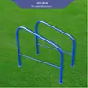 Coleção de equipamentos de ginástica ao ar livre escola ao ar livre ao ar livre área rural Praça equipamentos para idosos atividades