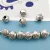 1 Abalorio de Aleación Grande para Agujero de Navidad Reno/Muñeco de Nieve Abalorio de Agujero Grande 14 Serie Navideña Accesorios para Joyería DIY con Cuentas