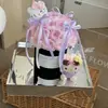[En Stock] Nuevo Producto Cubo de Abrazo con Lazo Mediano Caja de Regalo con Flores Preservadas