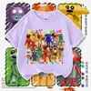 Novo Jogo de Restaurante Pizzy's Parlor Mercadoria Roupas Camiseta de Manga Curta Infantil Top Solto Verão
