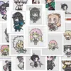 162 Pegatinas de Pixel Art de Demon Slayer para Decoración DIY con Giyu Tomioka y Tanjiro