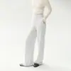 Cashmere 100% puro, novo cardigã de manga comprida outono/inverno, macio e confortável, conjunto de tricô feminino casual, modelador e elegante de três peças