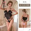 Kameixue Lencería Sexy Estilo Francés Puro Deseo Sin Tirantes Sexy Ropa de Dormir Juvenil Cuello en V Conjunto de Ropa para el Hogar 2180