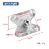 Yingshengda Aleación de Zinc Engrosado Escuadra de Esquina Mariposa Conector para Muebles de Gabinete Soporte de Partición de Instalación Rápida Sujetador de Unión en Ángulo Recto
