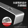 Palanca de Acero Inoxidable para Carpintería, Palanca de Hierro Multifuncional para Instalar Puertas de Madera, Extractor de Clavos, Palanca Raspadora de Acero Inoxidable