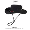 Sombrero para Hombre Sombrero de Sol de Verano Sombrero de Sol para Montañismo Pesca Sombrero de Sol para Exteriores Transpirable Sombrero con Protección Solar Sombrero para Ciclismo de Hombre Sombrero de Pescador