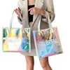Nuevo bolso MONDAY de PVC transparente, adecuado para supermercados y empaque de ropa, admite impresión personalizada