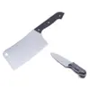 Accesorios de Halloween cuchillo de fruta de simulación de plástico cuchillo de cocina cuchillo afilado sangriento de terror suministros para actuación de mascarada
