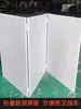 Tablero Perforado Plegable para Exposiciones Agujero Redondo Montaje en Pared Sin Taladro Estante de Herramientas con Herrajes Expositor de Exhibición Multitaladro