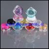 Caja de Crema Transparente 5g Fondo Cuadrado Botella de Crema Facial Caja de Polvo con Brillo 5ml Caja de Joyería para Arte de Uñas Esmalte de Uñas Caja Pequeña Caja de Ungüento