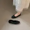 Zapatos planos Mary Jane estilo francés, suela suave, versátiles, estilo coreano, con lazo, estilo de hada, 2026