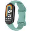 Pulseira Qingtangfa de Silicone com Fivela em Forma de 8 Adequada para Xiaomi Mi Band 8/9/10/11, Pulseira de Silicone Qingtangfa Colorida com Fivela de Borboleta