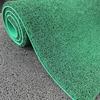 Felpudo de seda gruesa y circular, recortable, para puerta, alfombra roja, para pasillo exterior, antideslizante