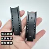 Deslizador lineal apilado de doble capa ultra corto de 20 mm de ancho, deslizador lineal en miniatura, guía de aleación de aluminio ligero de tres secciones, gabinete de riel industrial