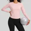 Traje de Camiseta de Manga Larga para Correr para Mujer Juyitang Aspecto Adelgazante Top de Yoga Nuevo Traje Deportivo de Fitness