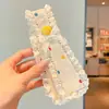 Diadema Mágica Infantil Floral Dulce de Ala Ancha con Cierre de Velcro para Fijar el Flequillo del Bebé y Recoger el Cabello Suelto