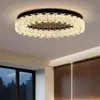Lámpara de dormitorio, sala de estar, dormitorio principal, lámpara de lujo ligero estilo italiano, diseño minimalista moderno, lámpara de techo acrílica que protege los ojos para estudio