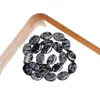 Contas de Pedra Natural Irregular Geométricas Formato Oval Quadrado Redondo com Furo Vertical para Brincos Pulseira Acessórios